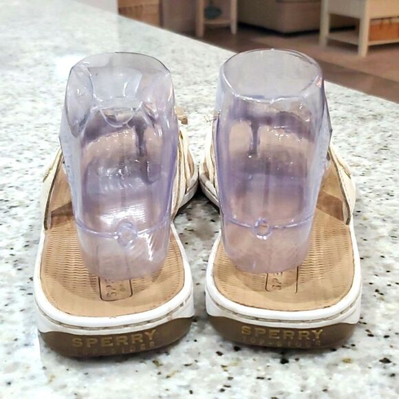 Sperry Women's Sparkly Cream Sandals, Size 8 - Picture 5 of 9